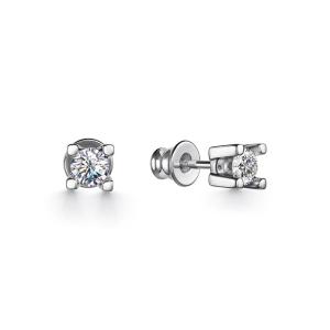 Серьги из серебра 02-2957/00КЦ-00