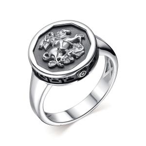 Кольцо из серебра 01-2827/00ЧБ-17