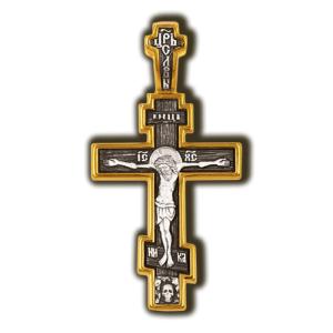Крест из серебра 8139