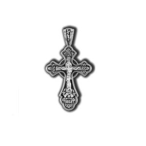 Крест из серебра 473-18106