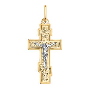 Крест из золота 3128