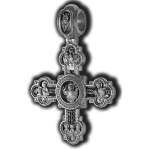 Крест из серебра 18708