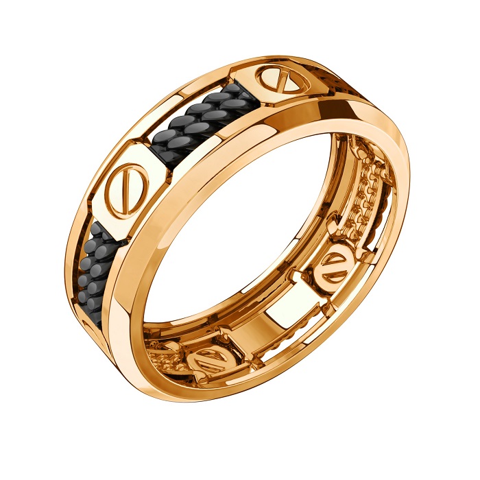 Кольцо из золота 08-108305